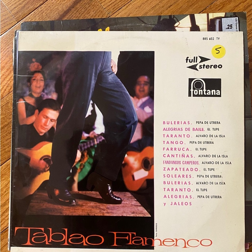 Tablao Flamenco Vinyl Record